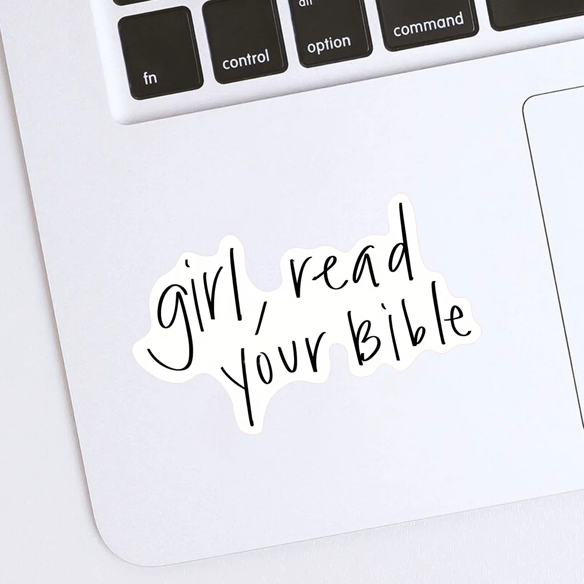 10pcs Girl, read your Bible stock stickers, laptop stickers, water bottles, cars, skateboards, funny stickers J-401