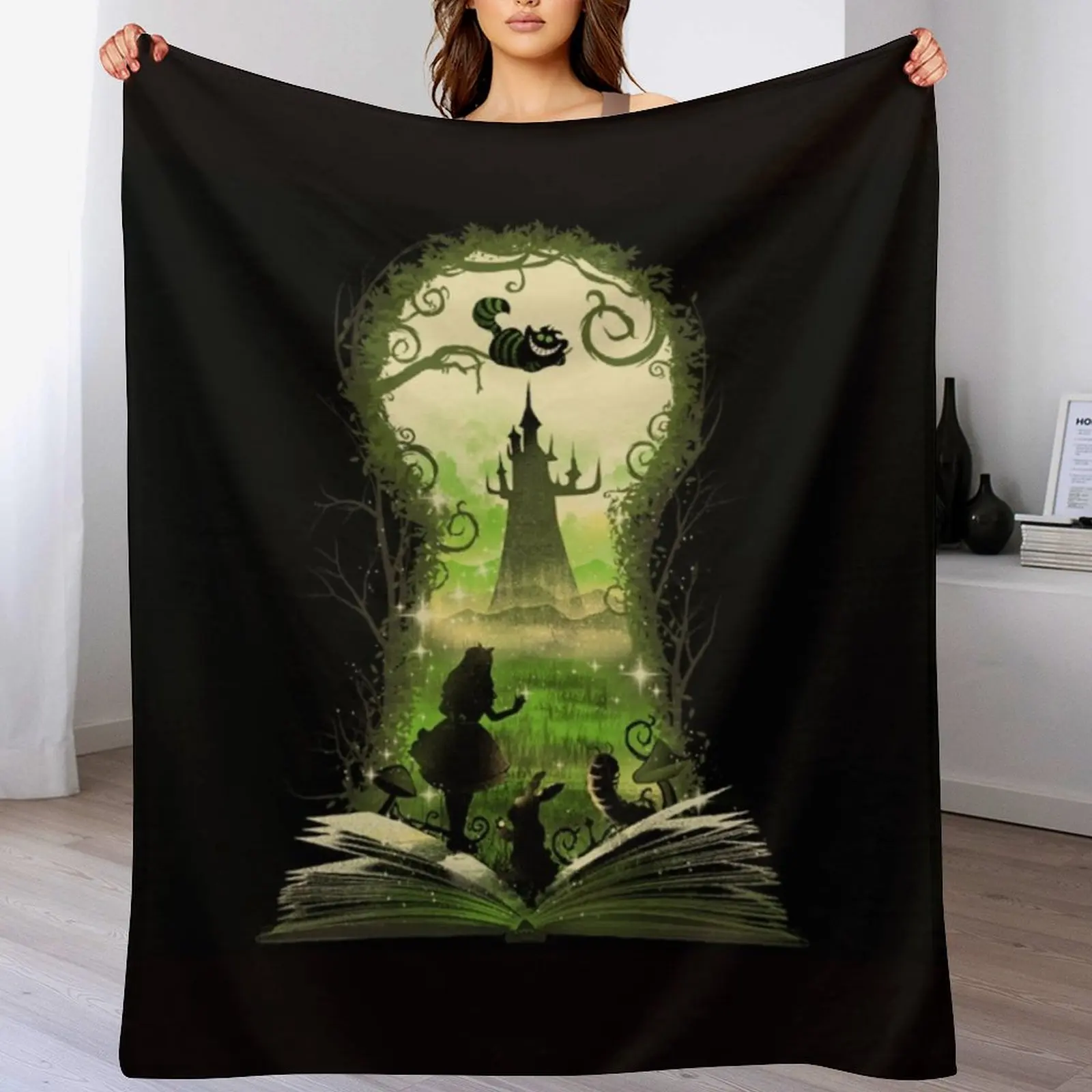 New Wonderland key Throw Blanket Blankets For Bed Sofa Quilt Blankets