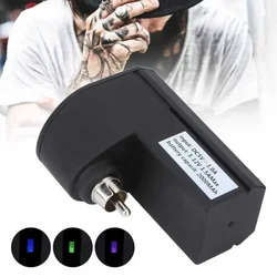 Alimentation électrique sans fil pour machine à tatouer, interrupteur au pied, coude courbé, mini batterie, écran LCD portable