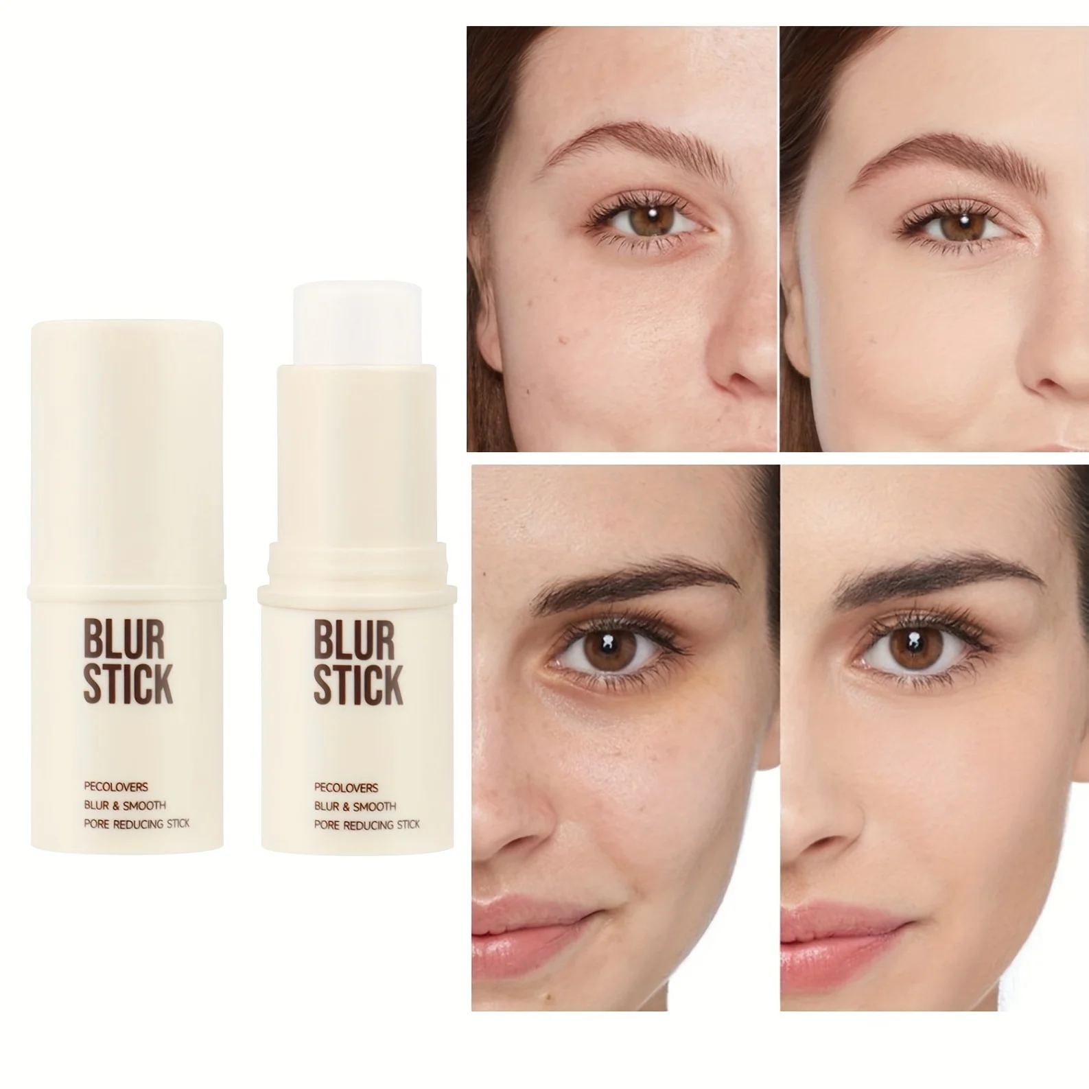 Invisible Pore Base Stick - Conceals Pores, Evens Skin Tone, and Provides A Smooth Makeup Base and Natural Look