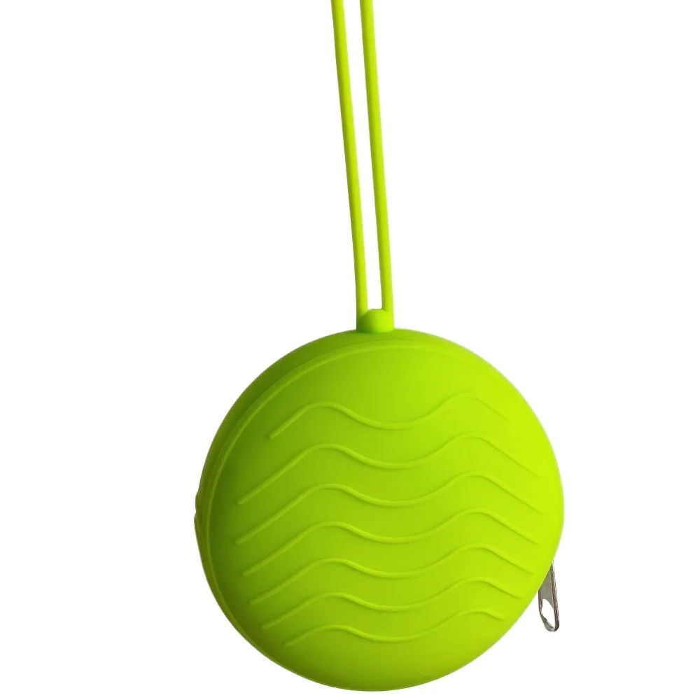 Lightweight Silicone Pacifier Holder BPA Free Round Soother Container Box Accessories Portable Nipple Storage Bag for Outdoor
