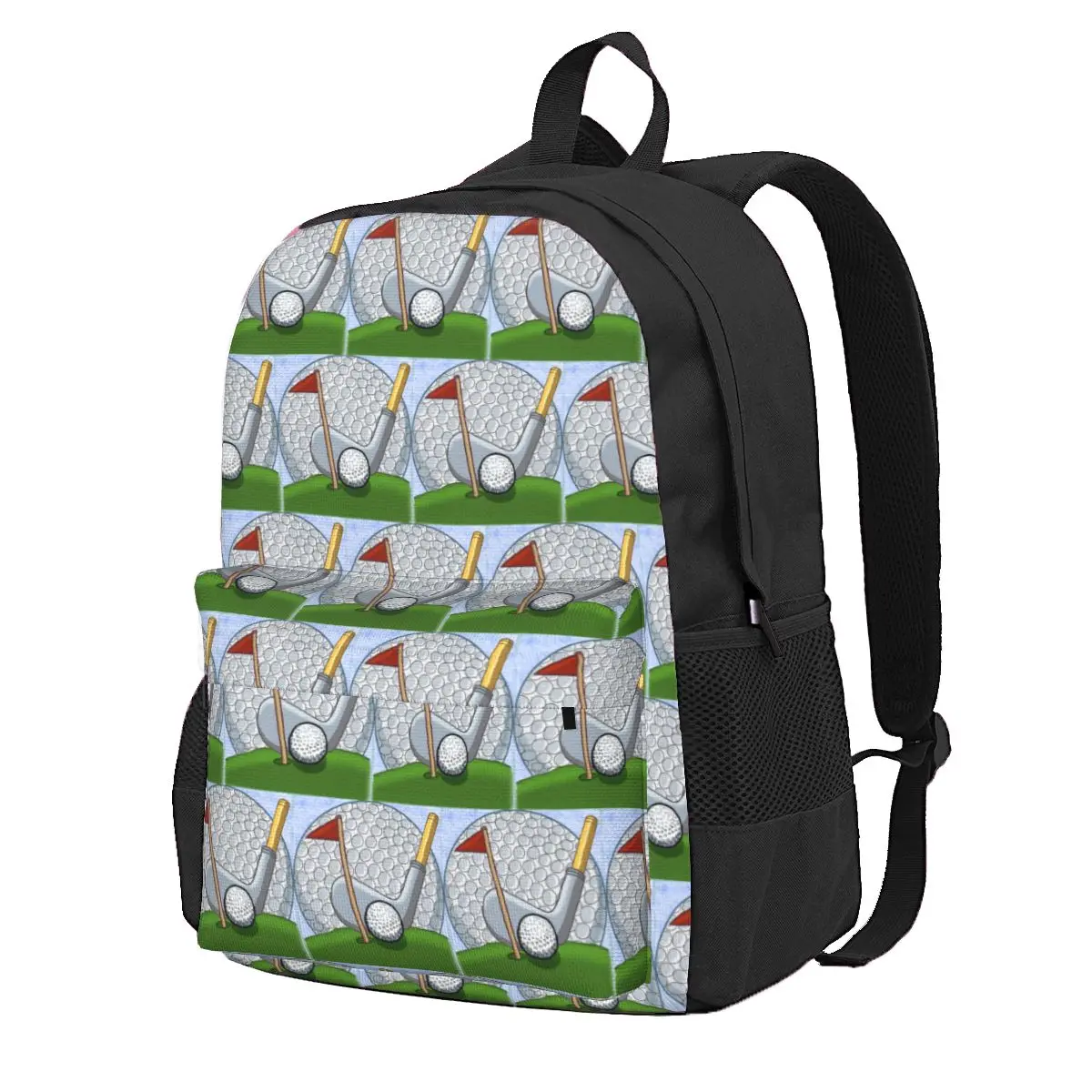 

Golf Swing Student Backpack School Bag Hiking Travel Daypack for Men Women Fashion Bookbag Shoulder Bags