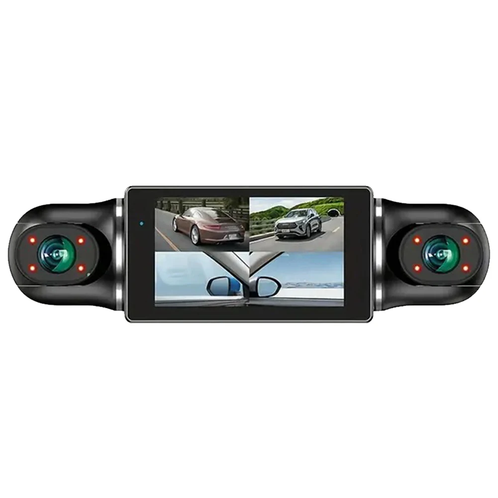 Four Channels Dash Cam HD 1080P Car DVR WiFi 4 Cameras Car Video Recorder Night Vision Parking Monitor Circle Recording