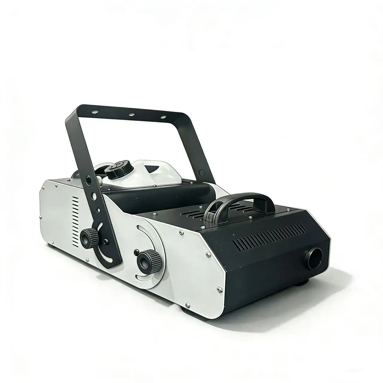 

MINGLANG 2000W Iron Smoke Machine with Remote Control AC 110-220V for Stage DJ Clubs Weddings Parties (Multi-Angle Design)