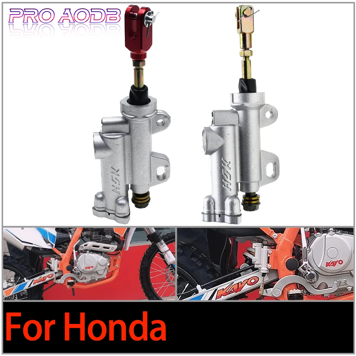 

Motorcycle Rear Hydraulic Brake Master Cylinder Pump For Kayo T2 T4 T6 K2 K6 Bosuer BSE M4 M2 K5 Nc250 250cc ATV Dirt Bike