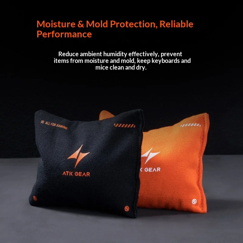 Atk Gear Esports Gaming Sweat Absorbent Hand Bag 100% Canvas Anti-Slip Dry Cleaning Pouch For Fps & Valorant Players