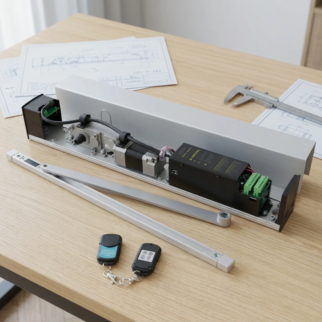 Deper Automatic Swing Door Motor DSW-60 220 Volt 160kg Automatic Swing Door Motor System for the Office