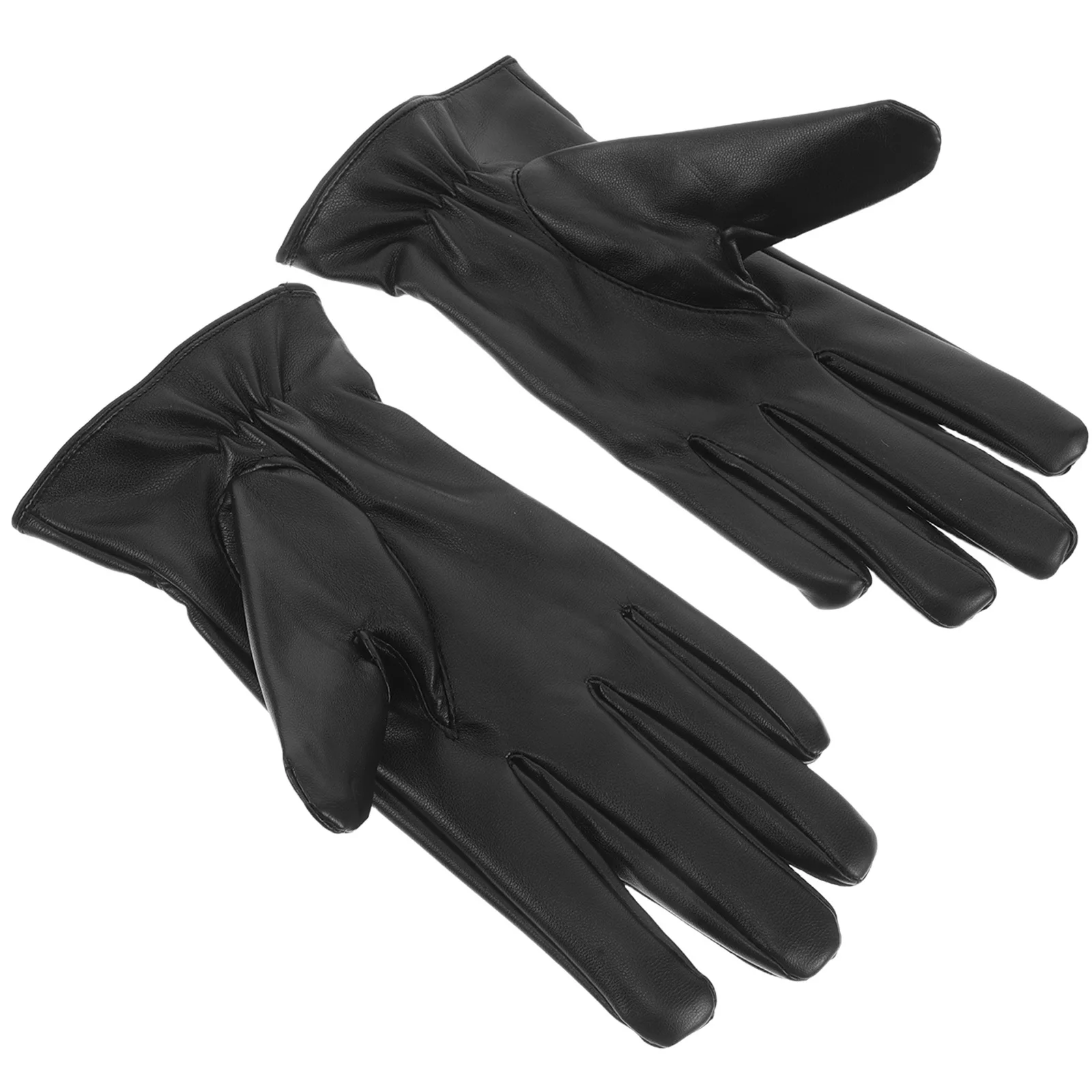 

1Pair Winter PU Gloves for Women Touchscreen Warm Fleece Lined Driving Gloves Cold Weather Spring Autumn Glove