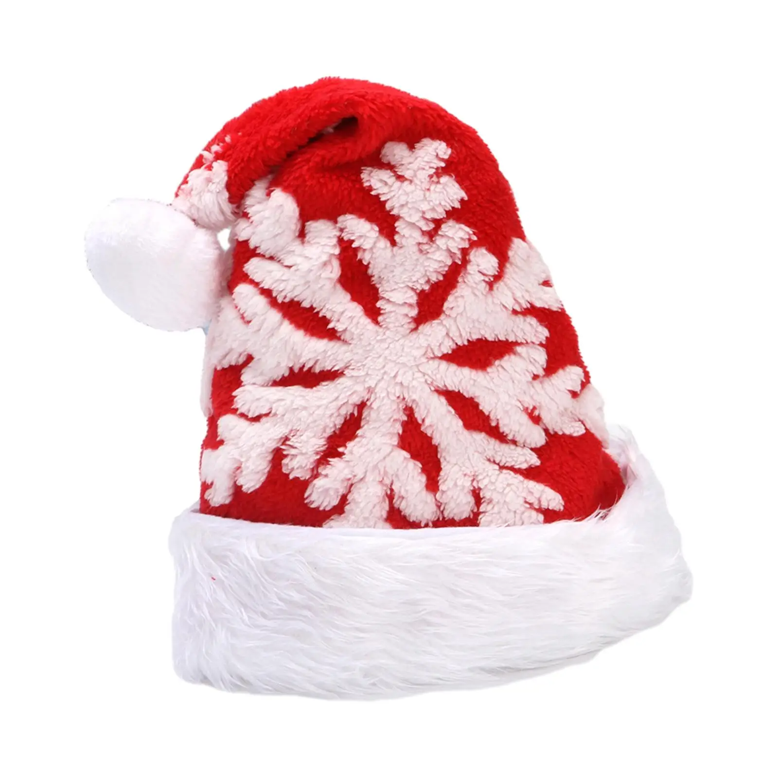Weihnachtsmütze, Weihnachtsmütze, weich, für Herren und Damen, Weihnachtskostüm-Zubehör, Weihnachtsmann