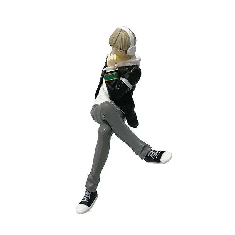 animazione giovanile antivento, seduta in auto Sakura Haruka, bambola ornamentale modello di figura di noodle istantanei con pressatura Kajilian