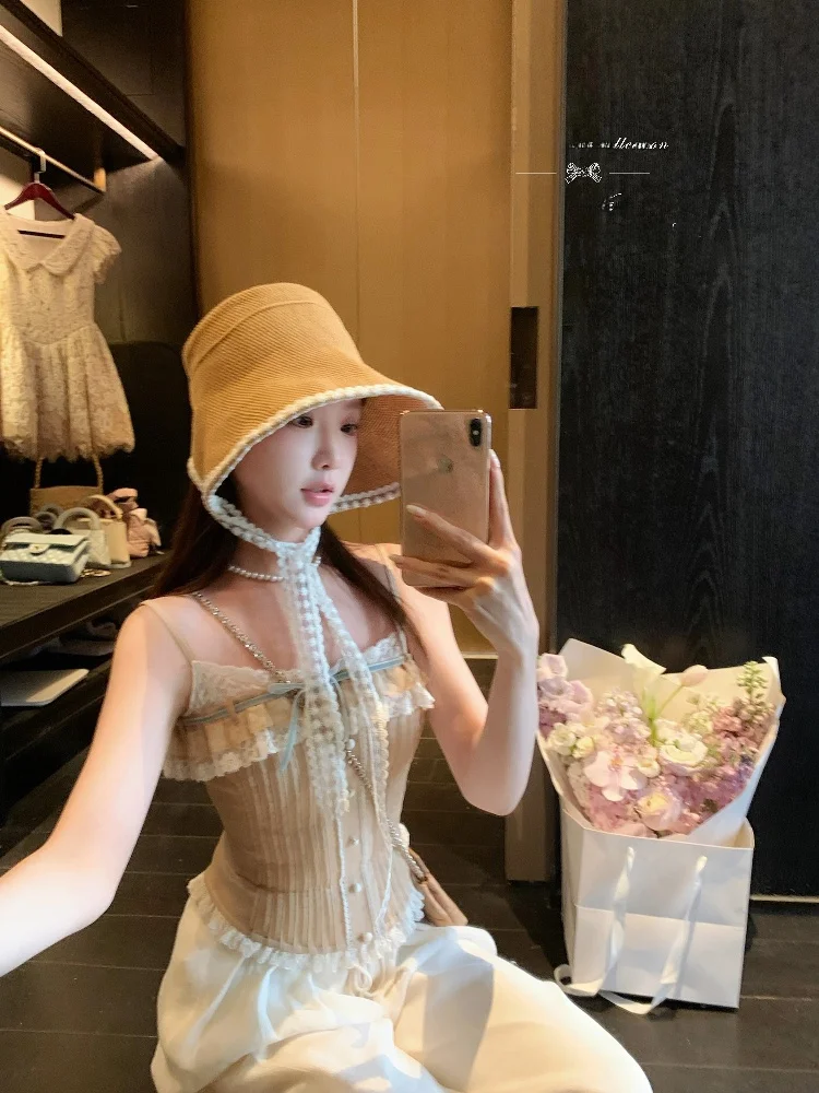 

Miss Wei Янтарный скелет, тяжелый классический ретро синий бархатный кружевной многослойный сенсационный ремень для похудения Brtte Sweet Sle Poly...