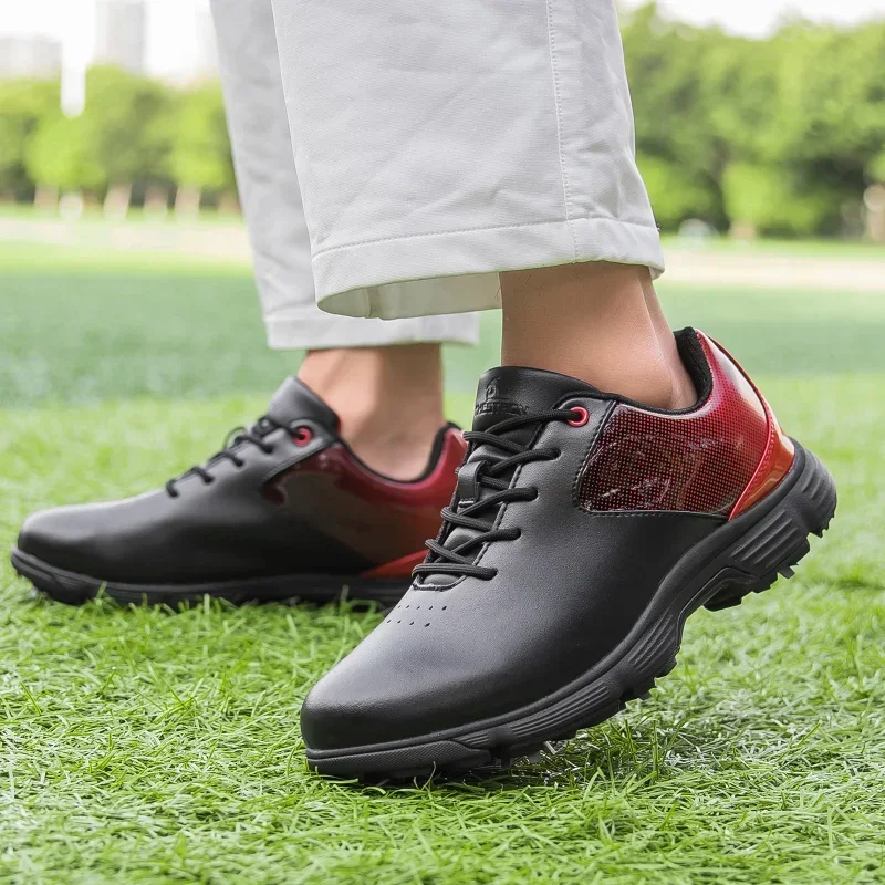 New Waterproof Golf Shoes Men Golf Sneakers for Men Luxury Walking Footwears Anti Slip Gym Sneakers