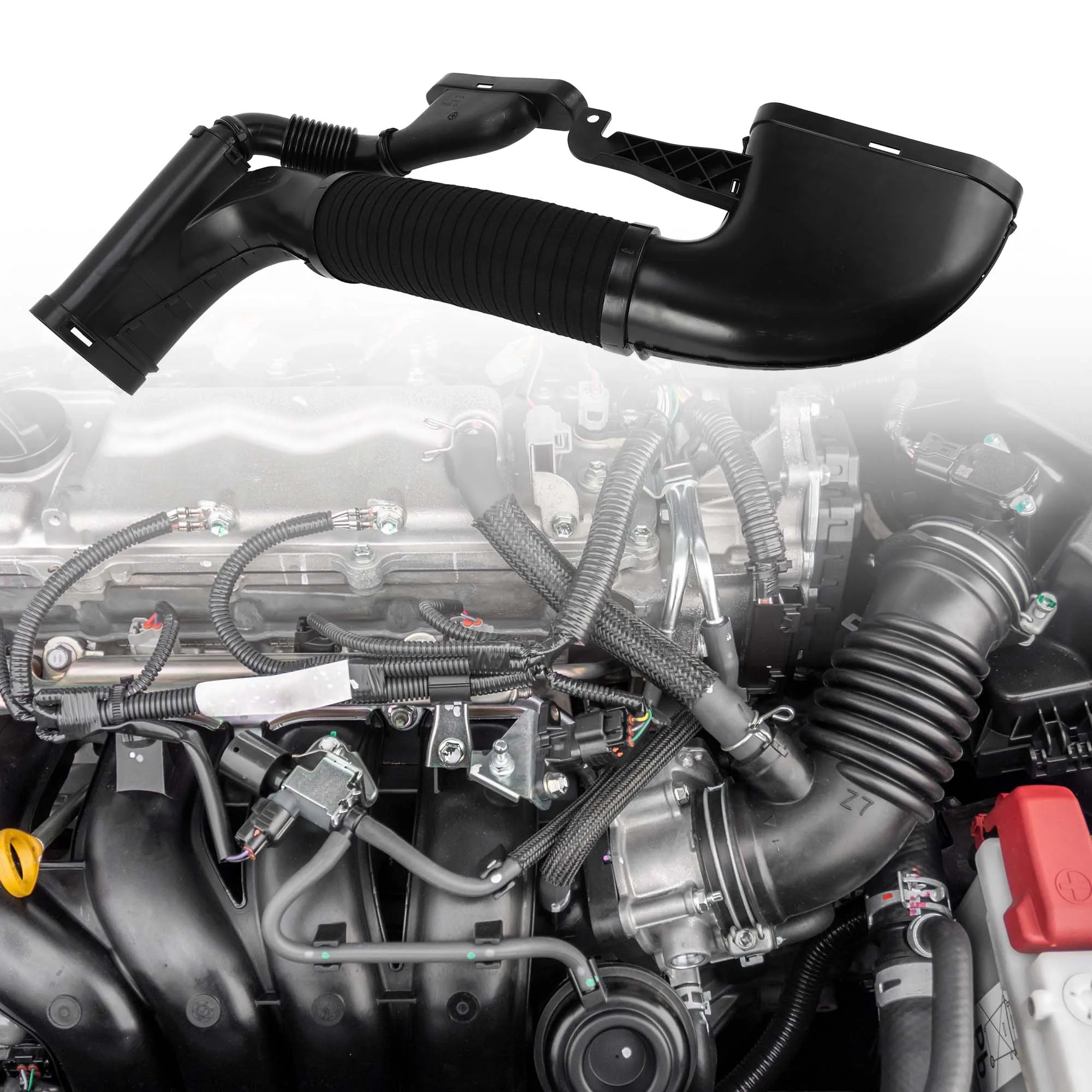 UXCELL Car Intake Hose Compatible for Mercedes-Benz GLE300d ML250 2015-2016, Air Intake Hose Black No.6510901142