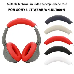 1Pair Silicone Ear Pads Cushion Cover Replacement Headphone Headband Earmuff Sleeve for Sony ULT WEAR WH-ULT900N