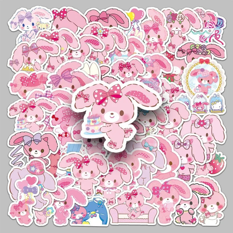 50 個の漫画の個性ボンボンリボンクリエイティブグラフィティ装飾ステッカー