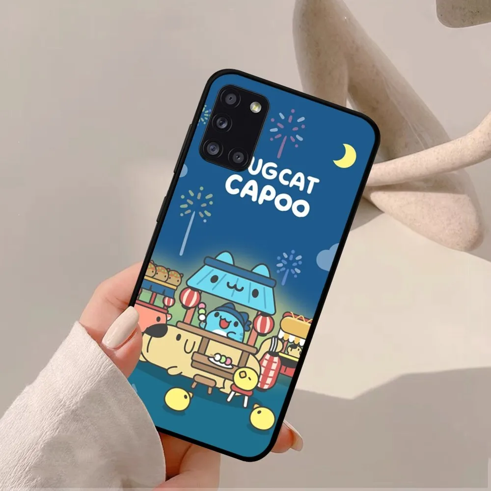 Bugcat Capoo cartoon Phone Case For Samsung A 10 11 12 13 20 21 22 30 31 32 40 51 52 53 70 71 72 73 91 13 shell