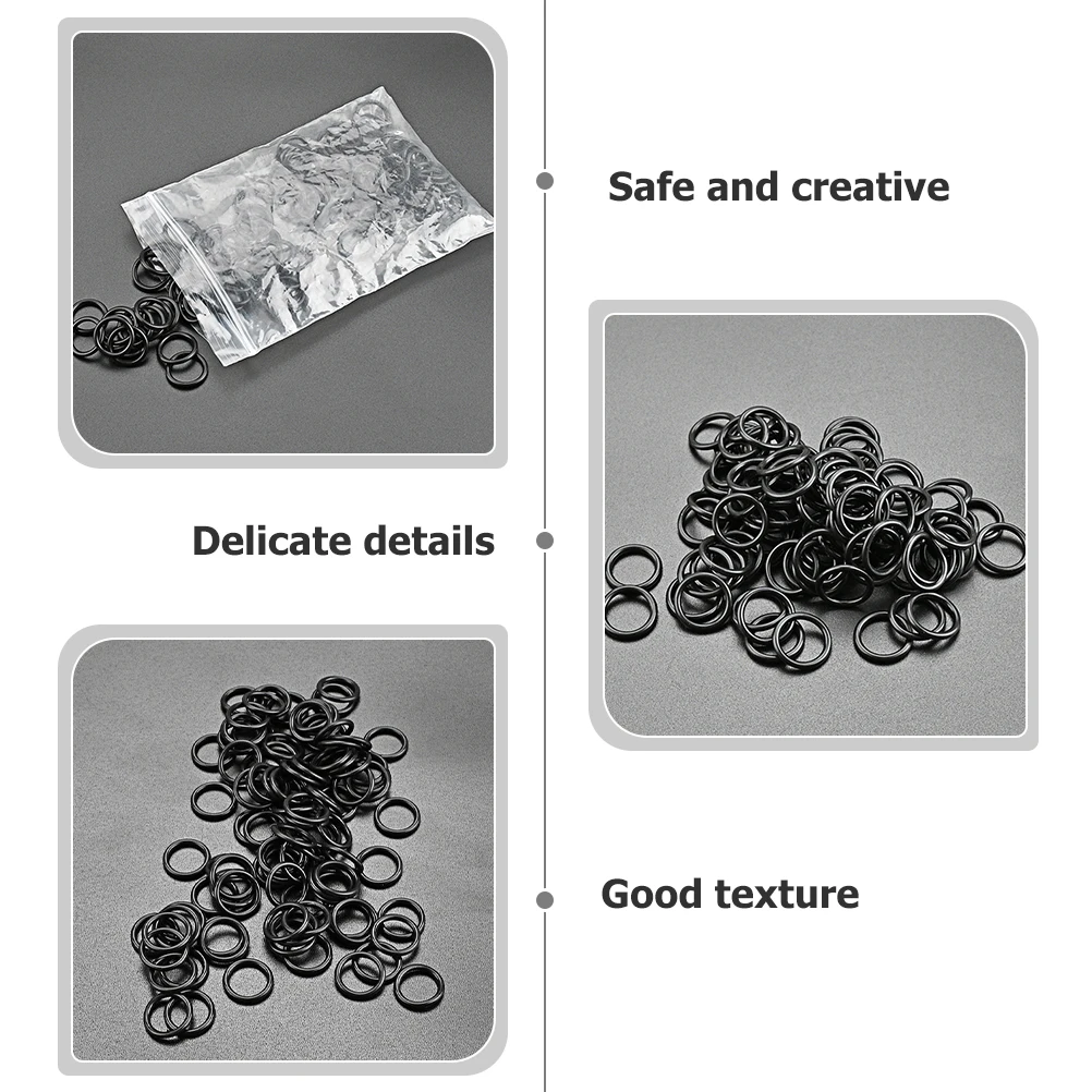 

100pcs Thick Nitrile Rubber Rings Sealing Gaskets Pickup Knob Accessories O Shape Washer Set Seal Assortment For Guitar