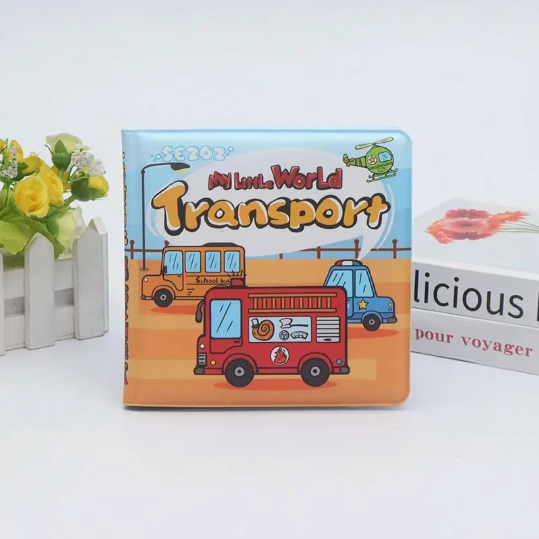 Sezoz Kids Bath Books Water Color Changing Reusable Bath Toys for Children Fun Educational bath Experience