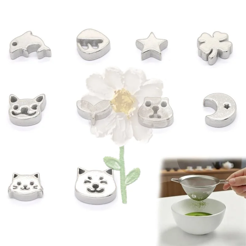 Stainless Steel Matcha Sifter Fine Mesh Anti Caking Portable Compact Sieve for Travel Tea Ceremony Home Baking