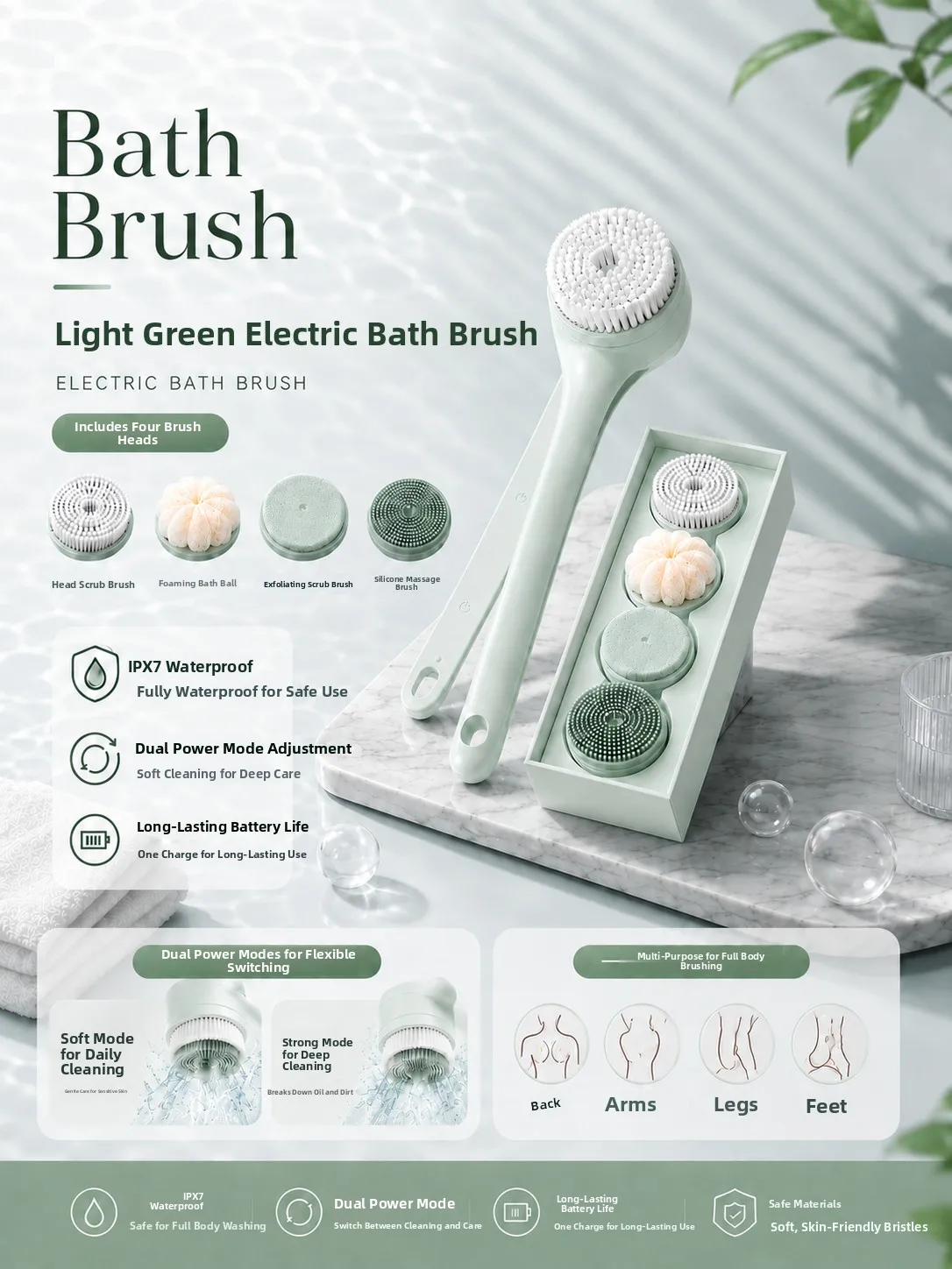 bath-brush-double-handle-rotating-waterproof-back-scrubbing-tool-personal-hygiene-cleaning-tool-body-care-device