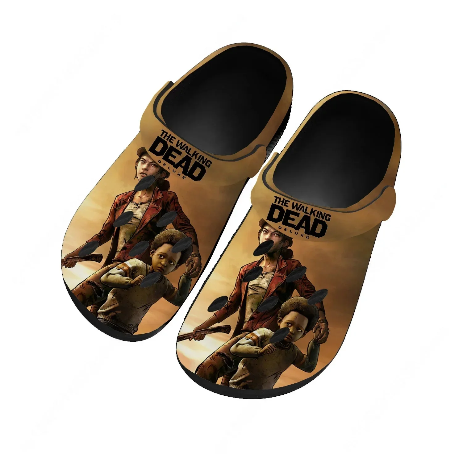 

The Walking Dead Sandals Women Teenager Home Fashion Water Shoe Hot Games Garden Breathable Comfort Beach Hole Slippers