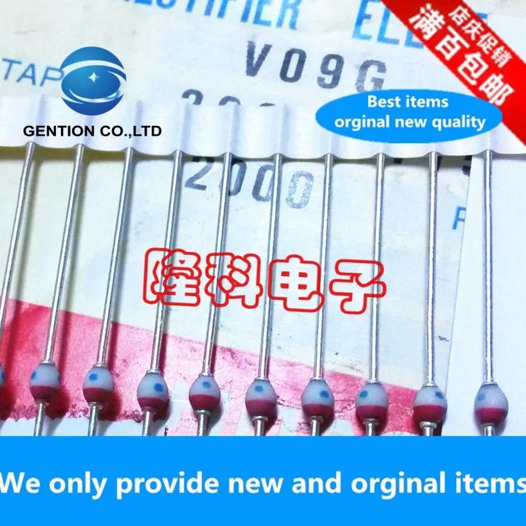 10PCS 100% New original Diode V09G Japan imported Hitachi red ring blue dot ball V09G new straight plug original SOD-57