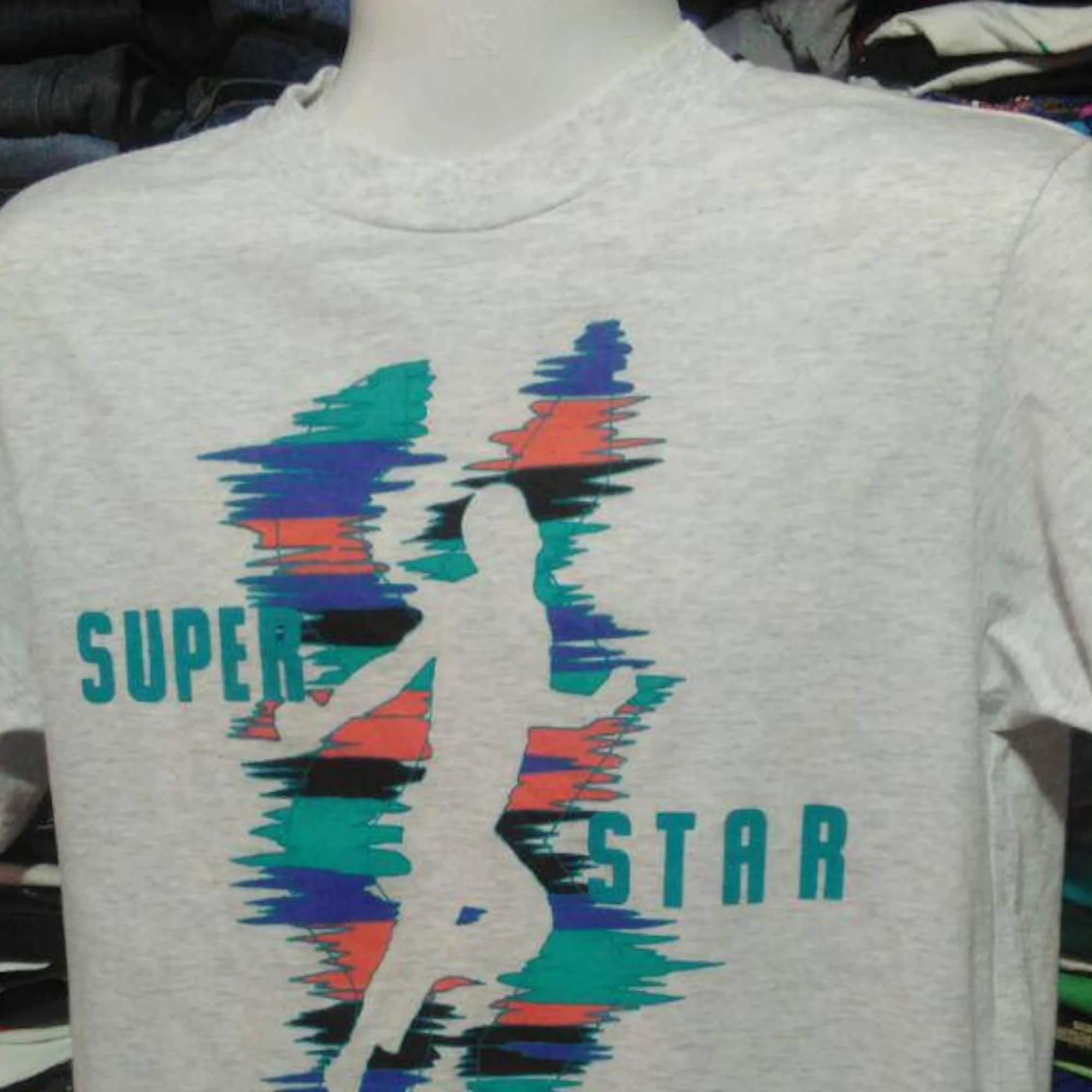 Vintage Clothing 90's Rare Super Star Exercise Unit Size M T Shirt