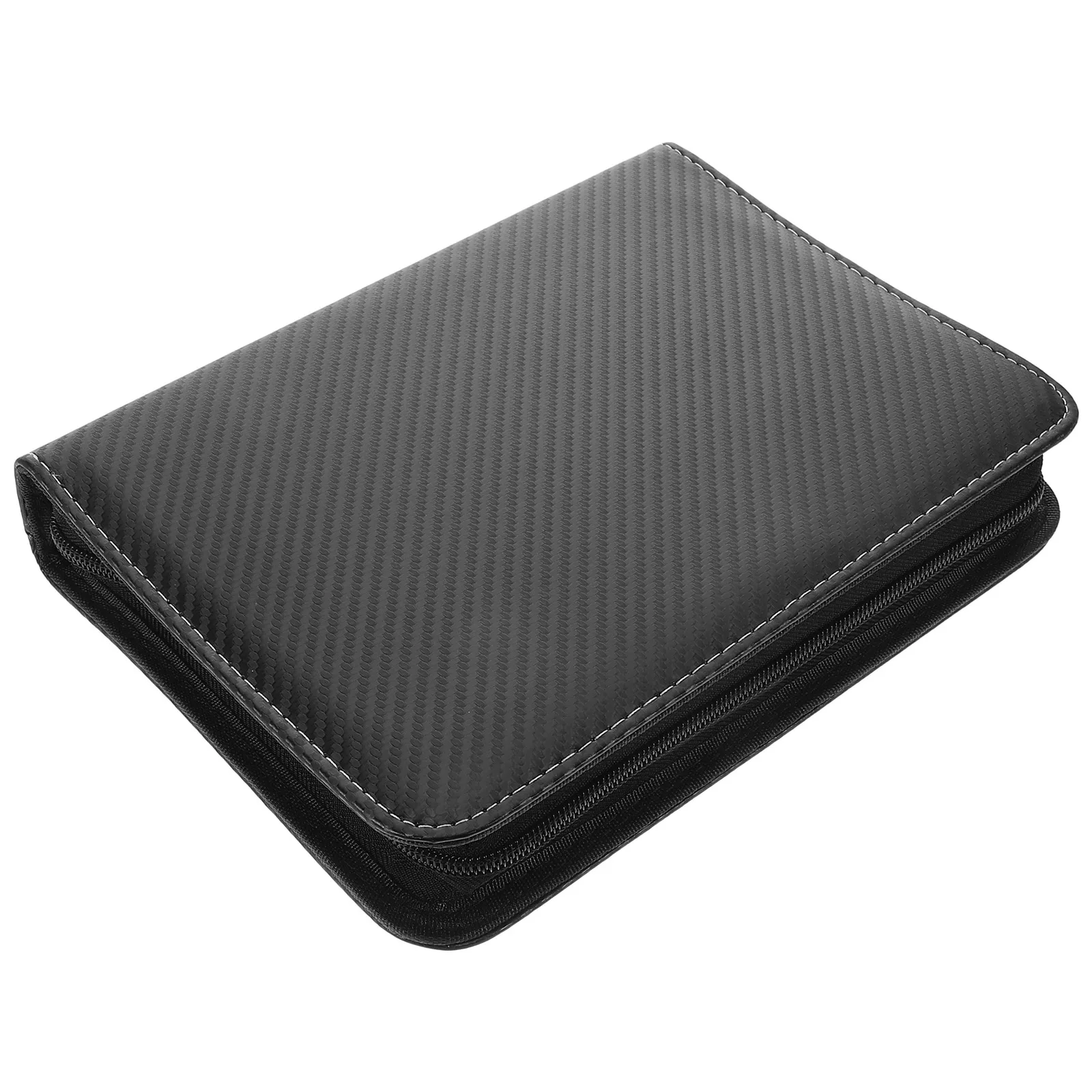 

Card Holder For Trading Multi Pocket Organizer With Zipper Closure, Compact Pu Album For Sports Gaming Cards Storage Cards