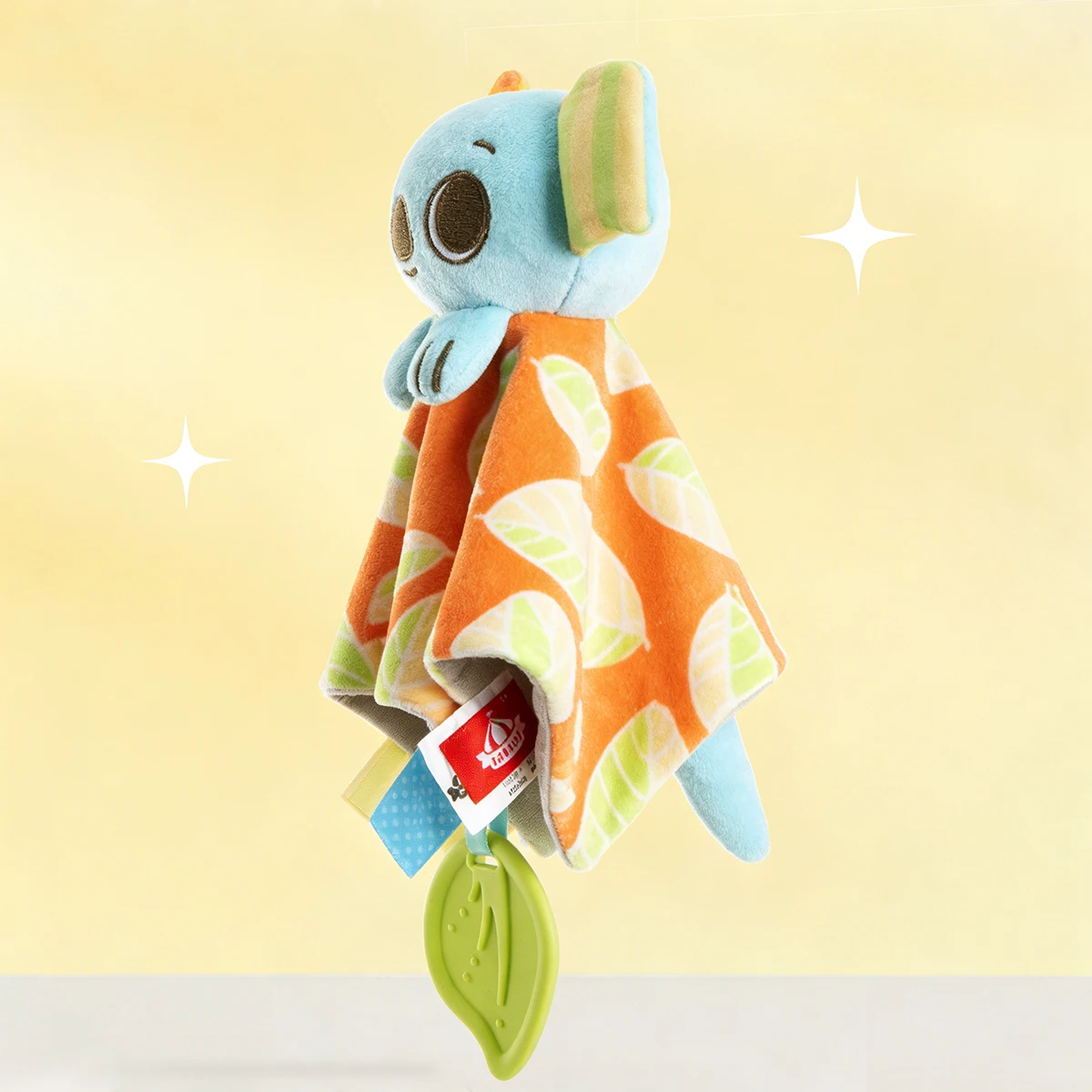 ผ้าห่มปลอบเด็ก ของเล่นกัดยางปลอดภัยสำหรับเด็กทารก ช่วยให้นอนหลับ ตุ๊กตาผ้าห่ม ตุ๊กตาหุ่นมือ YY09