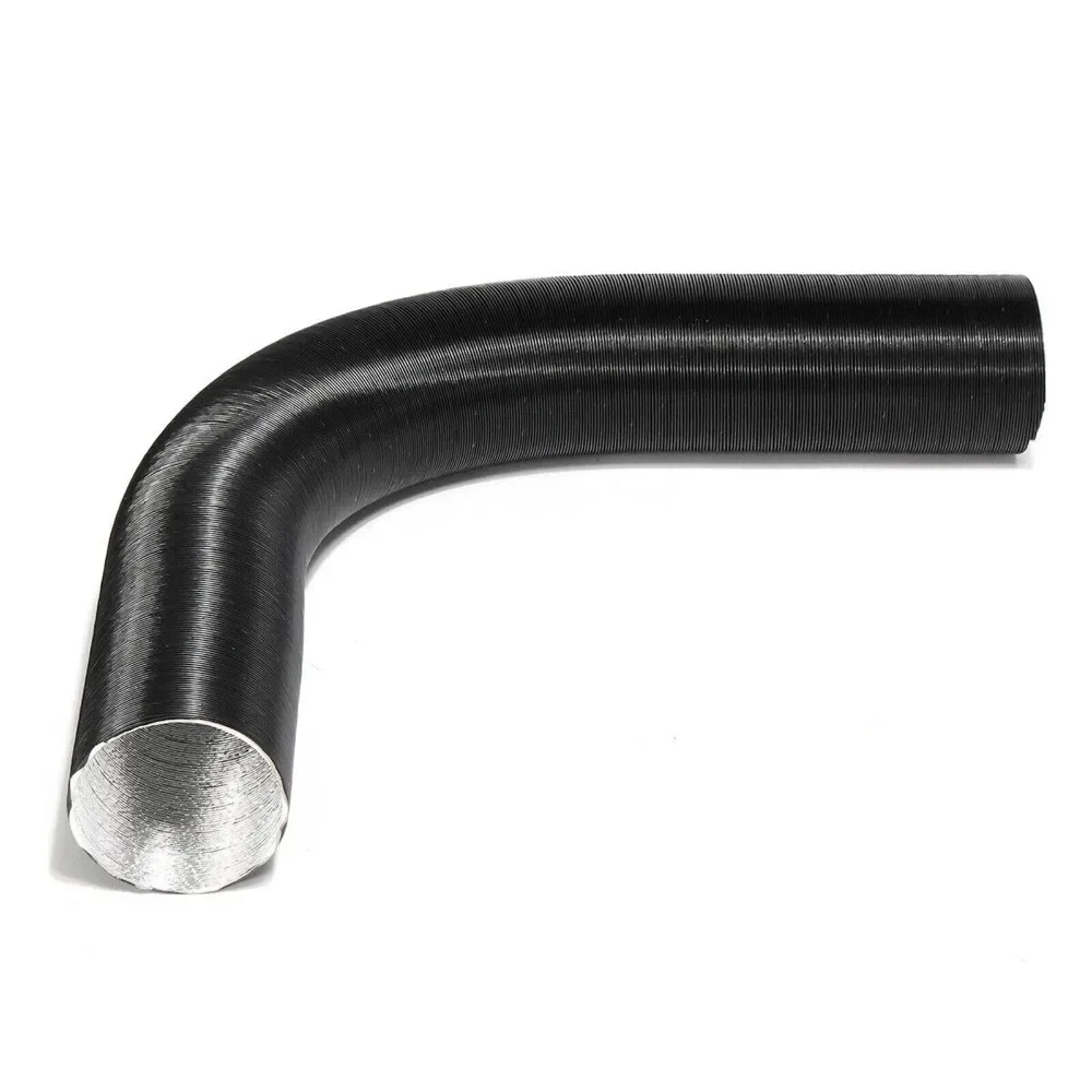 Diesel Parking Heater Hose Aluminum Foil Intake Exhaust Duct Corrugated Pipe For Air Heater Ventilation Flexible Tube 1 Pcs