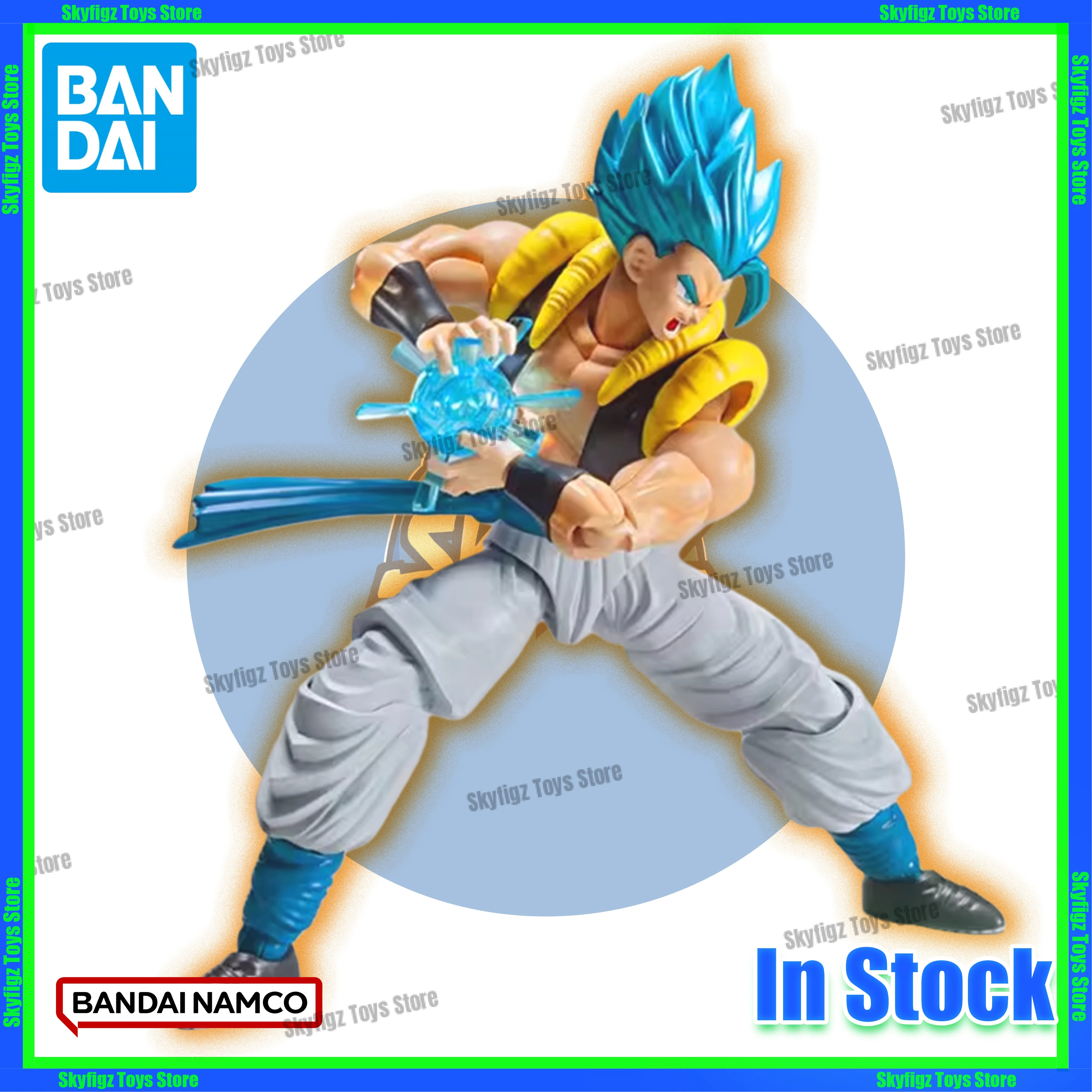 

In stock Bandai Model Figure-rise FRS Dragon Ball Super Series Blue Hair Gogeta [Ready Stock] Action Figure Gift