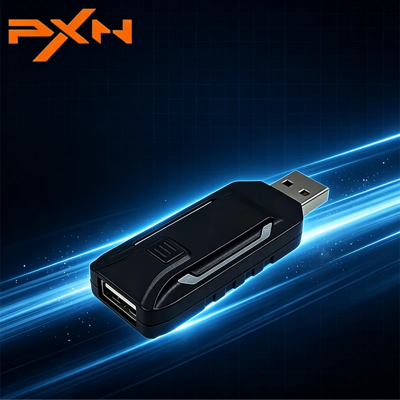 PXN N7 レーシングホイールアダプター プラグ＆プレイ ゲーミングコンバーター PXN V3/V9/V9 Gen2/V900 Gen2対応