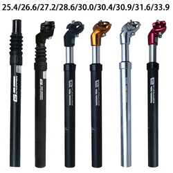 ZOOM MTB Mountain Bike Suspension Seatpost 25.4 27.2 28.6 30.4 30.9 31.6 33.9 Bicycle Seat Post Shock Absorber Damping Replace