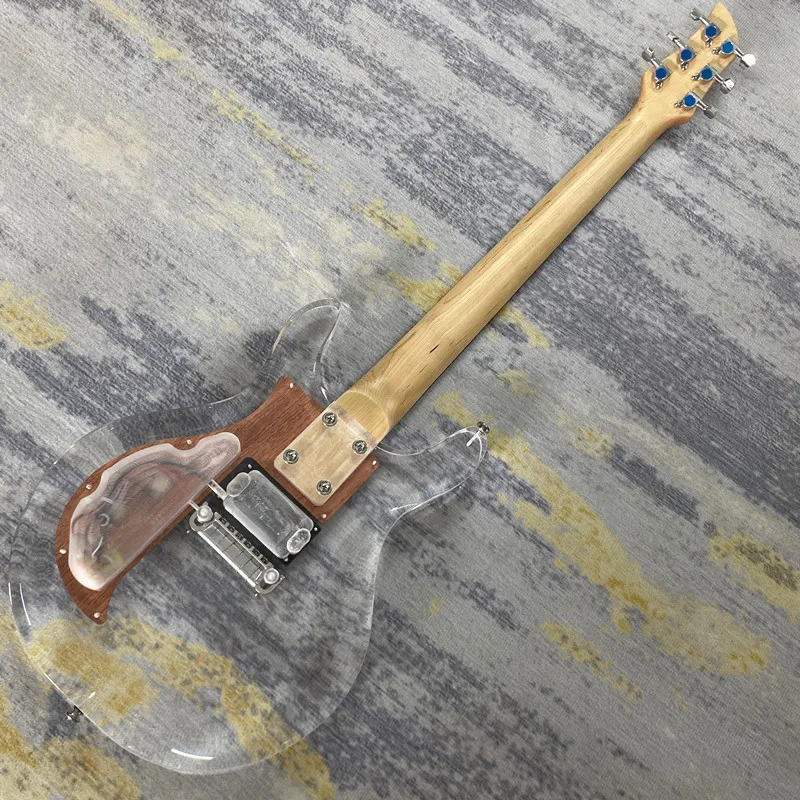 جيتار كهربائي Vicers 6strings EMG، رقبة من خشب القيقب، جسم أكريليك، جيتار أداء مناسب للمبتدئين والمحترفين