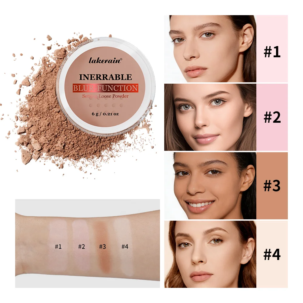 Longwear Loose Setting Powder Blur-fection met maximaal 24 uur slijtage Waterproof Oil Control Blurring Face Powder Matte Makeup