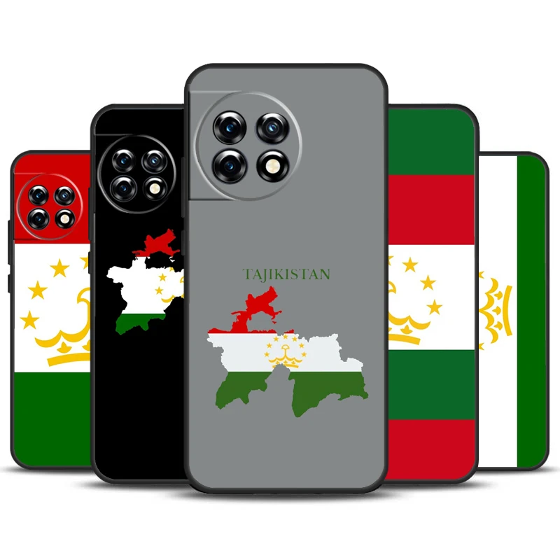 Tajikistan Flag Case For OnePlus Nord 3 2T N10 N20 CE 2 Lite OnePlus 9 10 Pro 9RT 10R 10T 12R 11 12 Cover