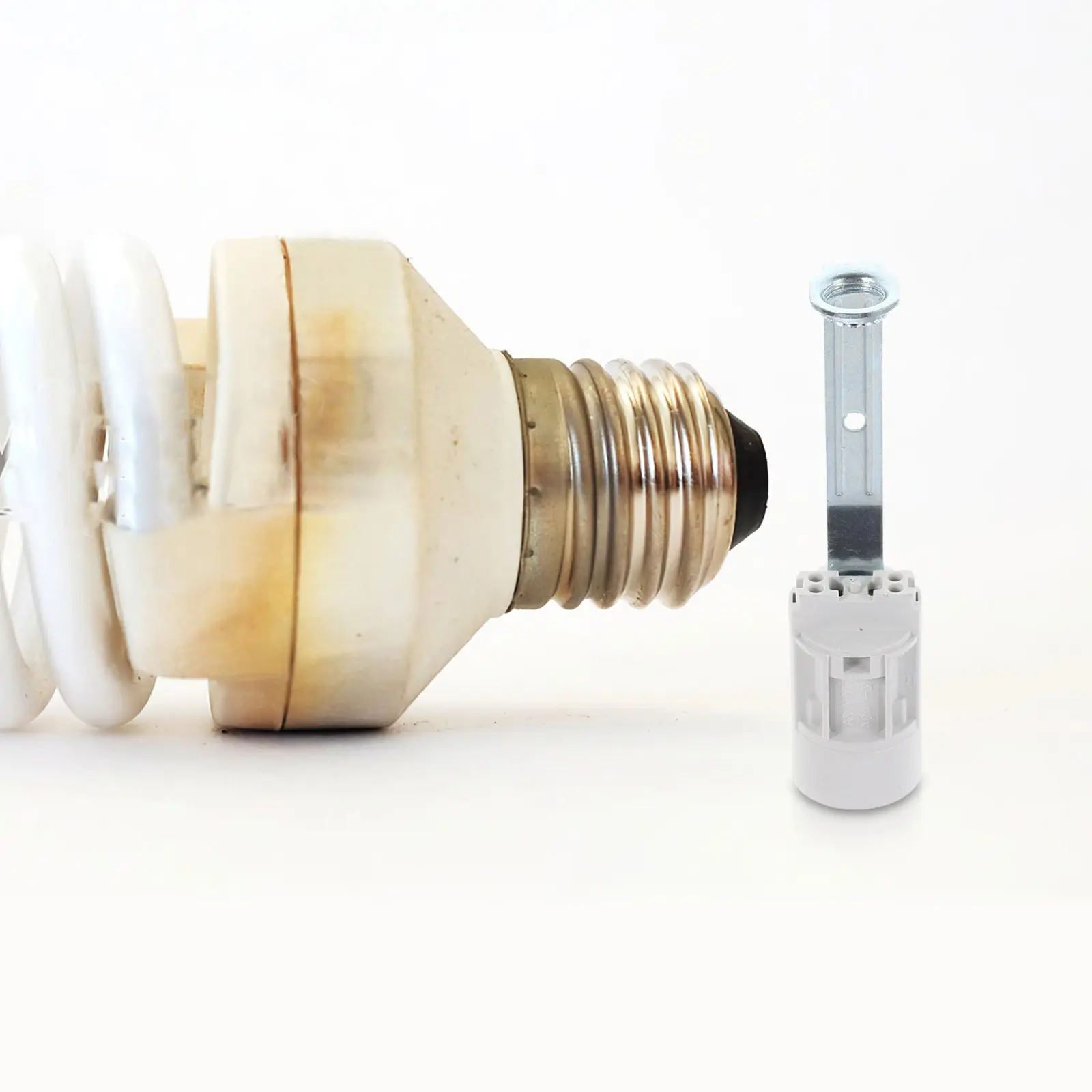 

10 шт. керамических патронов E14 для ламп, основания для люстр, потолочных и настенных светильников