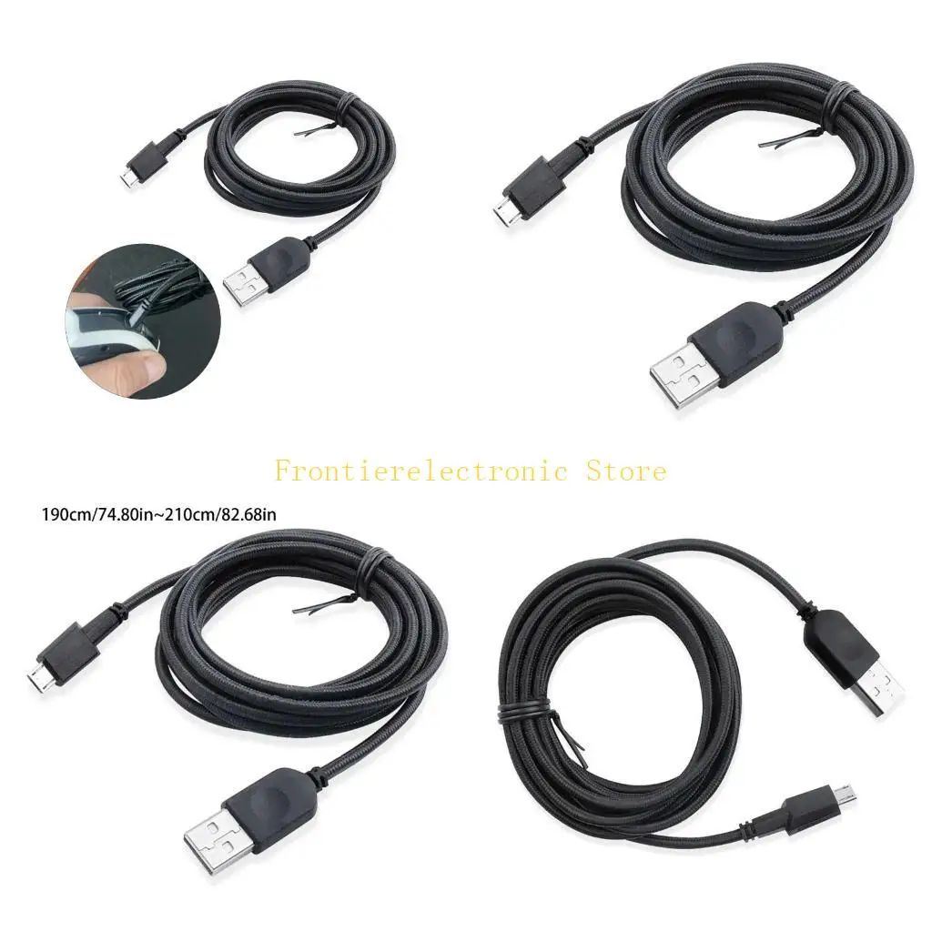 

G8DB Эффективная линия передачи данных USB-шнура для зарядки для силового кабеля мыши AW610M AW310M