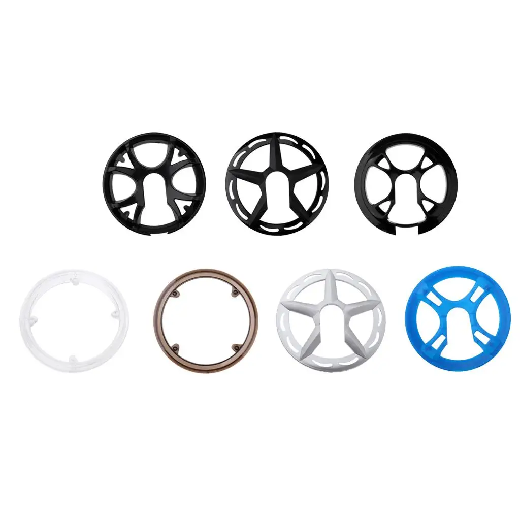 4/5- Hole Plastic Bike Cranksets Guard Protector Cover Accessories