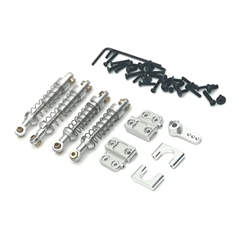 Tige de direction d'amortisseur de mise à niveau de voiture RC, ensemble d'arbre d'entraînement avant et après pour 1/12 MN82 LC79 pièces de mise à niveau de voiture RC-Y44A