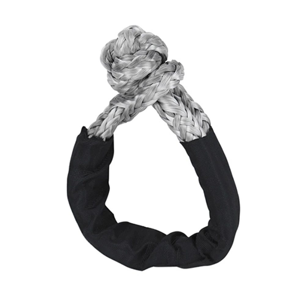 43000lbs Soft Shackle เชือกสังเคราะห์แขนพิเศษ Heavy Duty Tow Shackle สําหรับ Sailing SUV Off Road Towing ATV Recovery