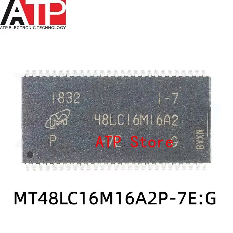 

1 Piece New Original MT48LC16M16A2P-7E:G 48LC16M16A2 TSOP-54 MT48LC16M16A2P 48LC16M16A2-7E:G 256Mb Chip IC DRAM PARALLEL 54TSOP