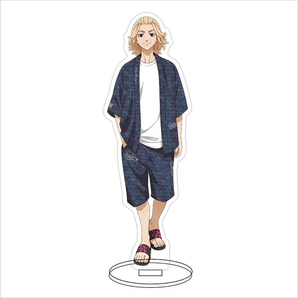 Japan Anime Tokyo Revengers Acrylic Stand Model Figure Cosplay Plate Holder Topper Birthday Fans Christmas Desk Decor Plate Gift