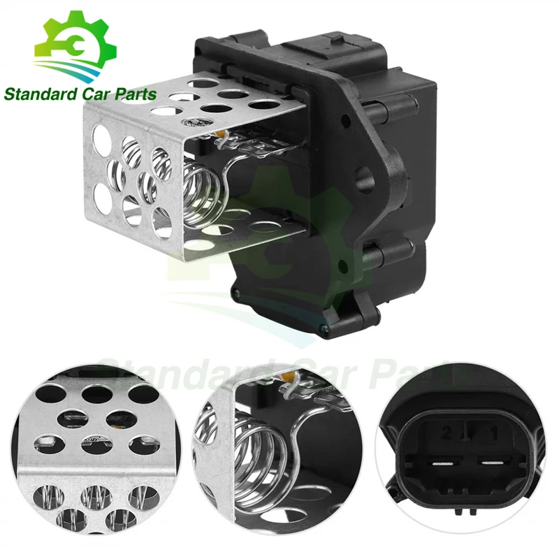 9658508980 Radiator Fan Blower Motor Resistance For Peugeot Partner 107 206 307 Citroen C1 C4 Berlingo  9649247680  9673999880