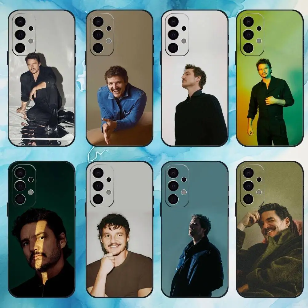 

Pedro Pascal Phone Case For Samsung Galaxy A73,A72,A71,A70,A53,A52,A51,Others Soft Black Cover