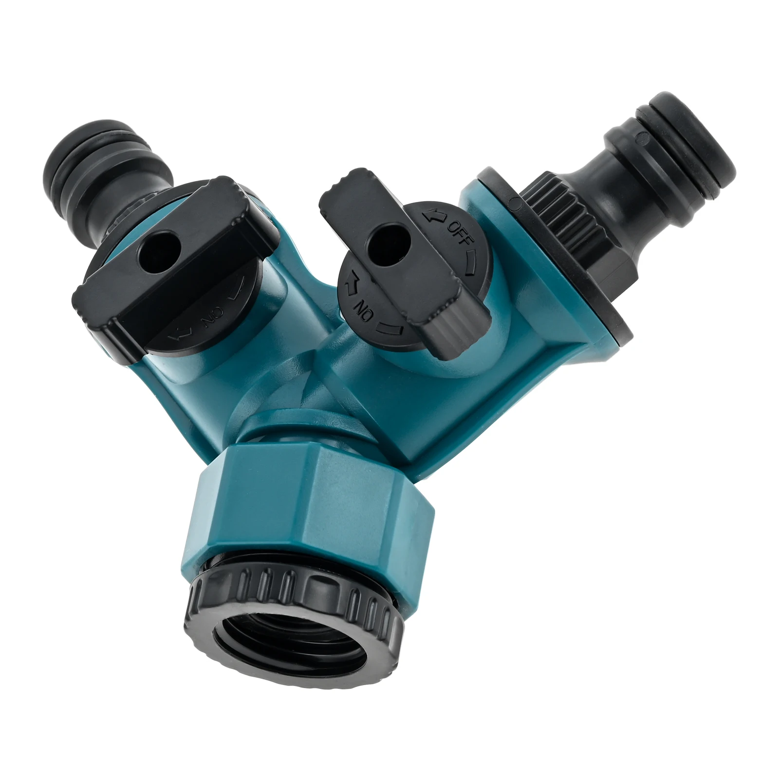 1pc Garden Hose Branch Faucet Connector Water Pipe 2-way Shunt Valve Y-Type Sprinkling Balcony Irrigation Car Washing Adapters