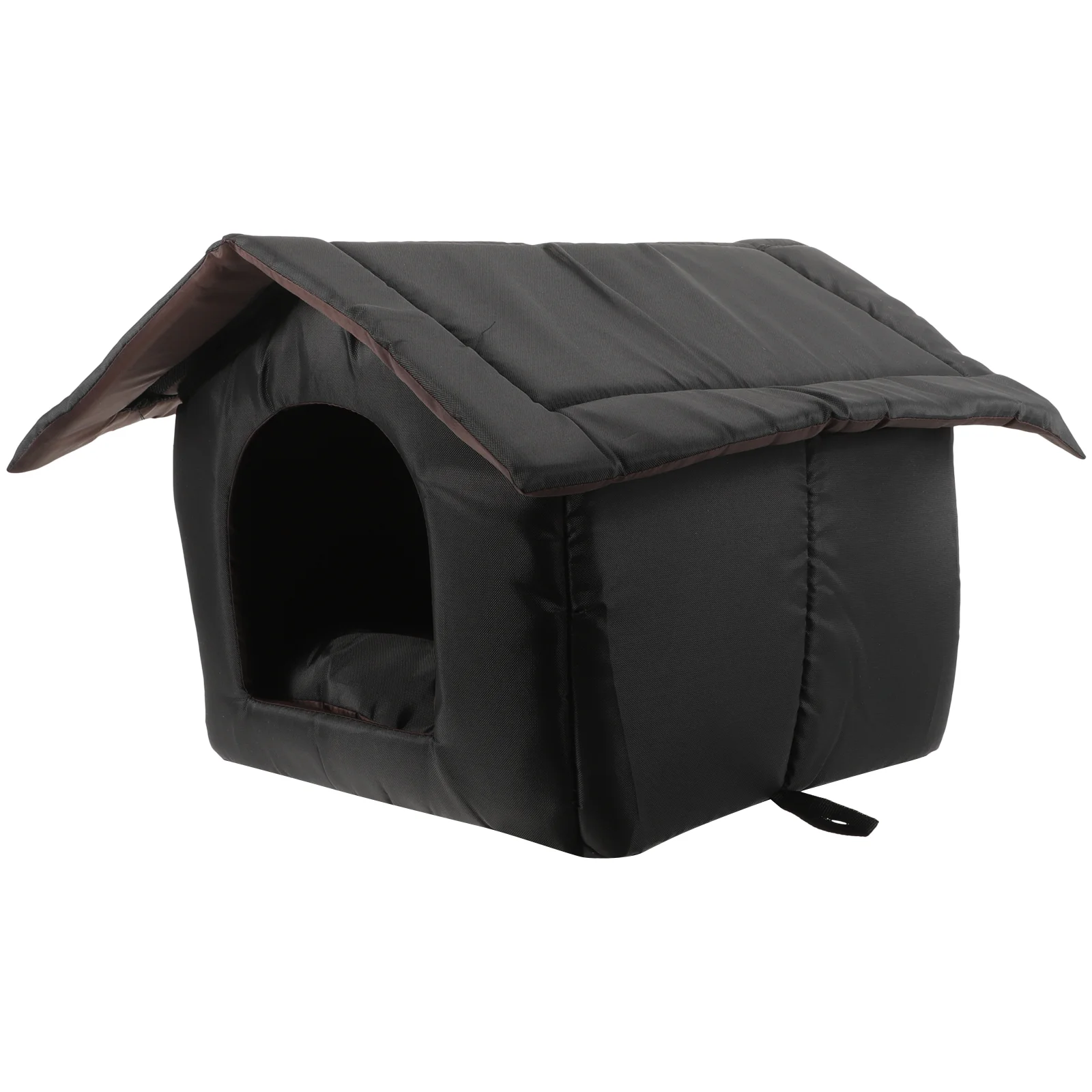 Cama para mascotas, nido para dormir que mantiene el calor, refugio para perros al aire libre, casa para gatos, esponja exterior para gatitos, resistente a la intemperie para invierno