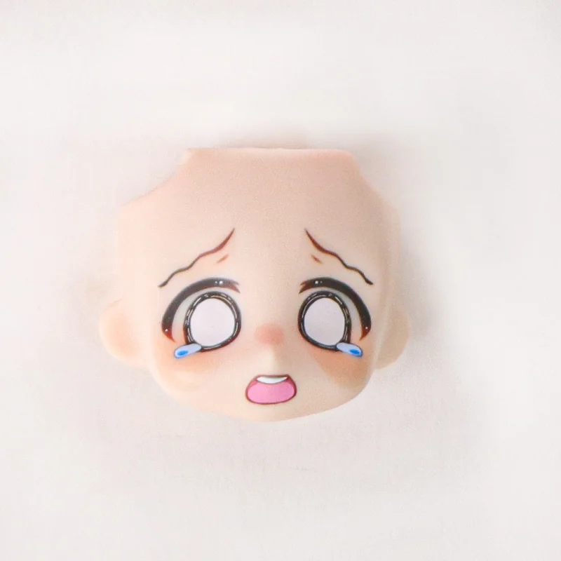 OB11 ตุ๊กตา 1/12 ตุ๊กตาBJDหน้า 3Dอะนิเมะรูปลอกตาน่ารักเปลี่ยนใบหน้าสําหรับGSCหัวDIYอุปกรณ์เสริมสําหรับสาวของขวัญของเล่นเด็ก