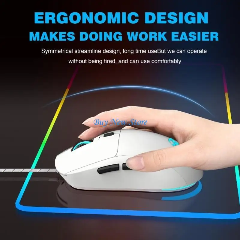 

20CE Smooth Trackings Wire Mouse 3600DPI USB Mouse for Academic and Gaming Use