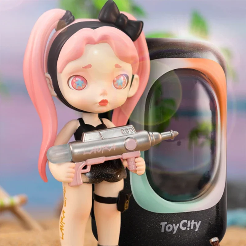 Laura Pool Space Capsule Series Blind Box Toys Anime Figure Doll Mystery Box Kawaii Model Cute Decoration For Girl Birthday Gift